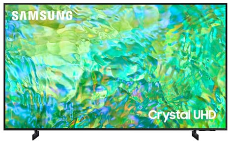 Samsung 55 Inch CU8070 4K Ultra HD Smart TV (2023) - Elite UHD Class TV With Alexa Built In, Dynamic Crystal Colour Screen, Object Tracking Sound, Gaming TV Hub, Slim Design & Smart TV Apps