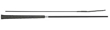 Umbria Equitazione Frustino da Dressage Manico Anti-Slip Golf Amahorse - 110, 110 cm, Nero