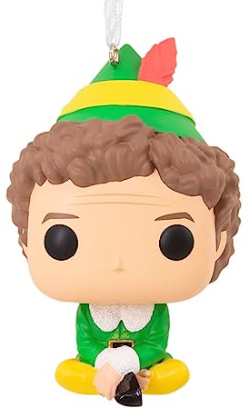 Hallmark Sammelfigur Funko POP! Buddy die Elfe Ornament Weihnachtsdeko Weihnachten Hängende Ornament Geschenke für Weihnachten