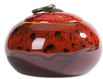 NANZU 11 * 8CM Pots de Stockage en céramique avec couvercles hermétiques en céramique thé café Sucre bidons Vintage Porcelaine Traditionnelle boîtes de thé boîtes pour Bonbons