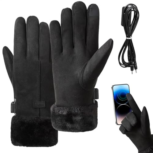 Outdoor Hand Warming Gloves - Hunting Gloves Rechargeable, Hand Warming Gloves | Hunting Usb Hand Warmer Heated Gloves, Effective Outdoor Winter Hand Touchscreen Heated Gloves for Outdoors Hunting