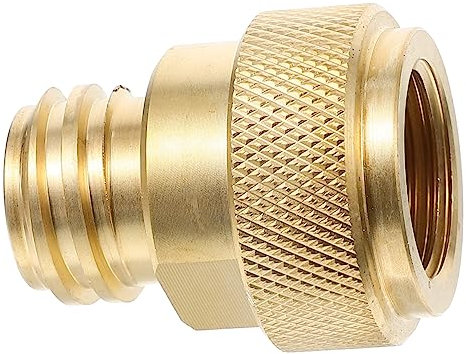 Cabilock Co2 Gas Cylinder Adapter for Soda Machine Converter 21 * 4 Threaded Connector Sparkling Water Supply Accessory for Portable Soda Bottles