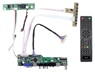 LKWVQRQE Monitor Kit For M195RTN01.0 M195RTN01.1 TV+HDMI+VGA+AV+USB LCD LED Screen Controller Board Driver Mainboard(M195RTN01.0)