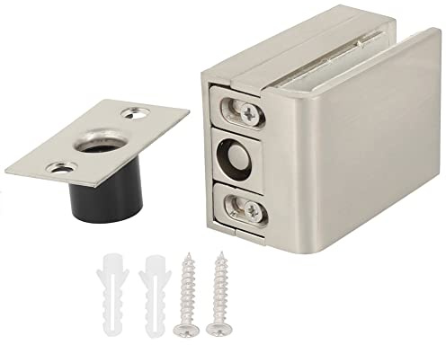 Serratura in vetro in ottone in lega di zinco manopola porta scorrevole gate pavimento adatto per chiusure di sicurezza di spessore di spessore 8-12 mm per il bagno
