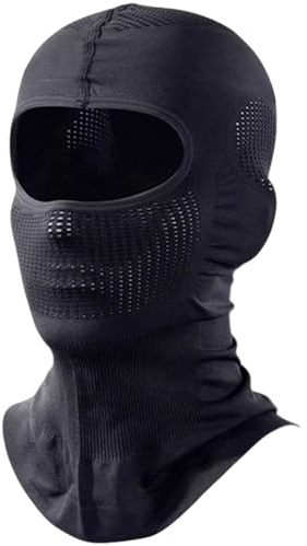 Lumi Zenva Masque Intégral pour Moto Cyclisme et Ski - Masque Respirant Anti-Buée avec Ventilation Optimale pour Hommes et Femmes​