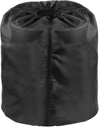 FashionCha Funda para Plantas Protector de Invierno Saco Antihielo para Arbustos Hecho de Tela Oxford con Película de Aluminio Adecuado para Flores Y Vegetales E, Negro