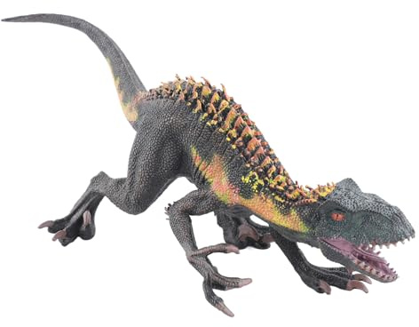 CFTGIW Dinosauriemodell Barn PVC-plastsimulerad Dinosauriefigur Leksaksdekoration Present Till Födelsedagsfest Inte Till Material eller Underbart Av Dinosaurie Bra Materialvänligt Gjort (Röd