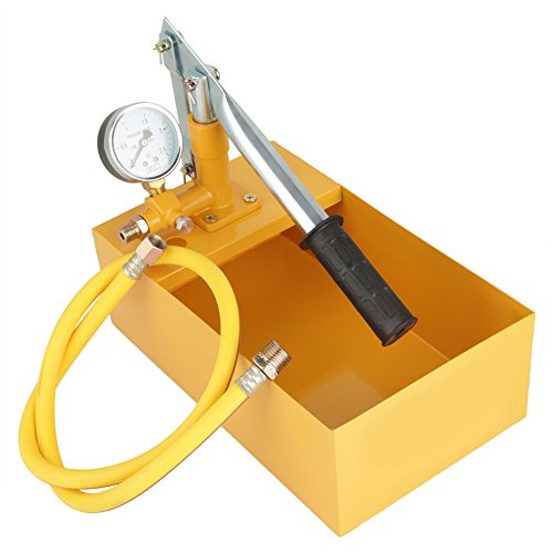 Druck Test Pumpe Handbetriebene Hydraulisches Prüfpumpe Druckprüfung Pumpe Befüllpumpe Wasser Rohrleitung 2.5Mpa 25KG