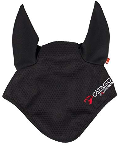 CATAGO Fliegenhaube FIR-Tech Healing - schwarz - Warmblut