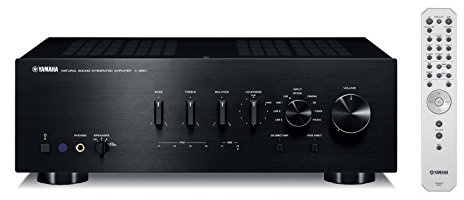 Yamaha A-S801BL Natural Sound Integrated Stereo Amplifier (Black) (Renewed)