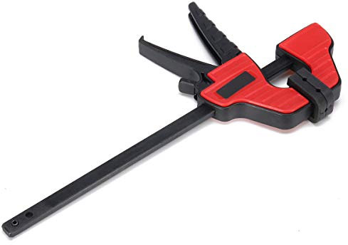 TuToy 4/6/12/18 Inch Plastic F Clamp Heavy Duty Holder Quick Release Parallel Wood Tool Woodworking Clamp - 4 Inch