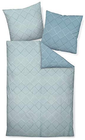 Janine Design Mako-Satin Bettwäsche J.D. 87053-02 1 Bettbezug 135 x 200 cm + 1 Kissenbezug 80 x 80 cm