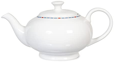H&H 4338070 Teiera Astrid, Porcellana, Lt 1.2