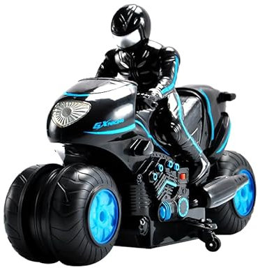 2.4G moto de control remoto, moto de control remoto fuera de la carretera de alta velocidad de deriva rotativa, moto de control remoto de arranque de aire vuelo acrobático, los regalos de los niños
