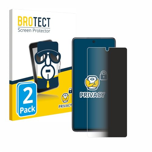 BROTECT Blickschutzfolie für Samsung Galaxy S20 FE 5G | 2 Stück Anti-Spy Displayschutz Made in Germany Smartphones und Handys Privacy Screen Protector Blaulichtfilter Klare Folie