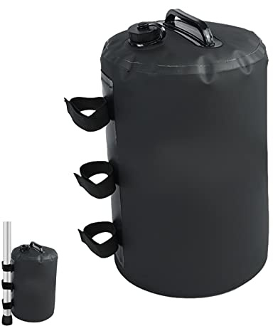 Wassersack für Zeltgewicht – Sandsäcke für Vorzelt, 20 l Beingewichtstasche für Markise, Wassergewichtstasche, multifunktionale Wasserzeltgewichte