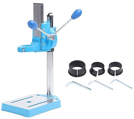 Gearwell Bench Drill Stand Cast Electric Drill Stand Multifunctional Aluminum High Accuracy Rotatable Bench Drilling Machine Mini Drill Press Stand