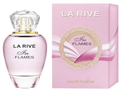 La Rive In Flames Parfüm Eau de Parfum für Damen 90 ml – Blumig-süßer Damenduft mit Vanille, Ananas & Amber – Langanhaltender, femininer Duft für Alltag & besondere Anlässe – Geschenkidee