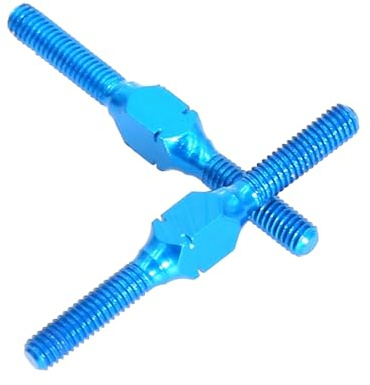 BRABOSTON 2 Pieces 3x32mm Aluminum Turnbuckle Rods Vehicle Mods For Improved Stability In Remote Control Vehicles Model Car Accessories