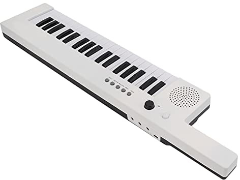 Hamwesh Piano per Tastiera per Bambini, Piano Elettronico Portatile a 37 Tasti con 4 Toni per Bambini, Giocattolo per Strumenti Musicali Digitali Regolabili Volume con 10 Canzoni Dimostrative