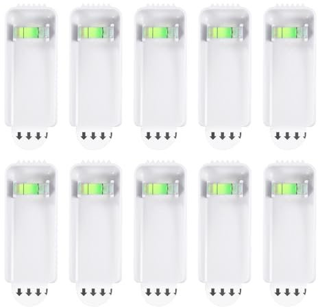 QUARKZMAN 10 Piezas Ganchos Grandes Para Lienzos 3.3x1.5 Ganchos Universales Para Colgar Cuadros Sin Clavos Ganchos Para cuadros Removibles Con Cinta Adhesiva Para Decoración Blanco