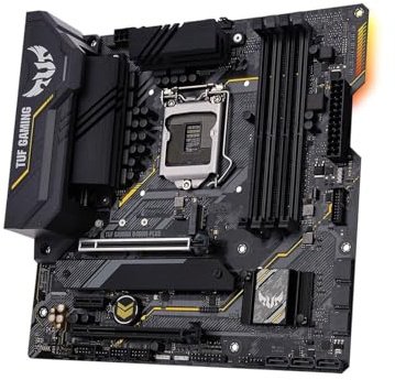 Scheda madre Fit For ASUS TUF GAMING B460M-PLUS mATX Intel B460 DDR4 WiFi 6, SATA Gbps, USB 3.2 Gen 1 128G CPU LGA 1200 scheda madre