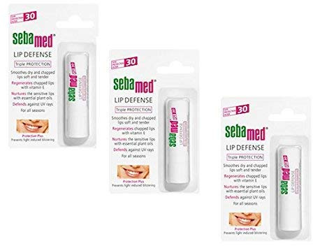 3 Sebamed Stick Lippen Lip Defense SPF 30 4,8 g