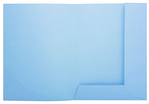 Exacompta Mappen Super 250, 24 x 32 cm, Blau, 50 Stück