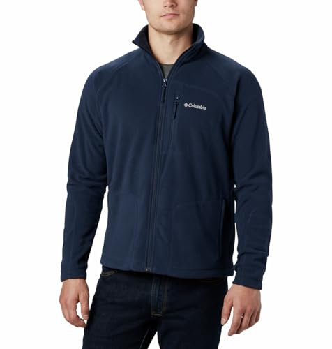 Columbia Mens Fast Trek Ii Full Zip Fleece Jacket, Blue, Large EU