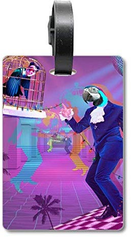 Étiquette d'identification pour Valise de Voyage Motif Fantaisie DJ