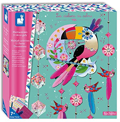 Janod Kreativ-Kit - Multi-Aktivitäts-Box 11 Girly Dekore