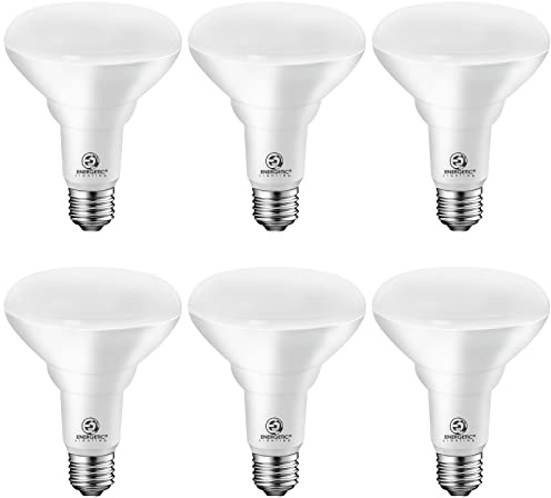 Energetic [Energy Star] LED BR30 Flood Light Bulbs Indoor, Daylight 5000K, Dimmable, 65 Watts Recessed Light Bulbs for Cans, 750 Lumens, 6 Pack