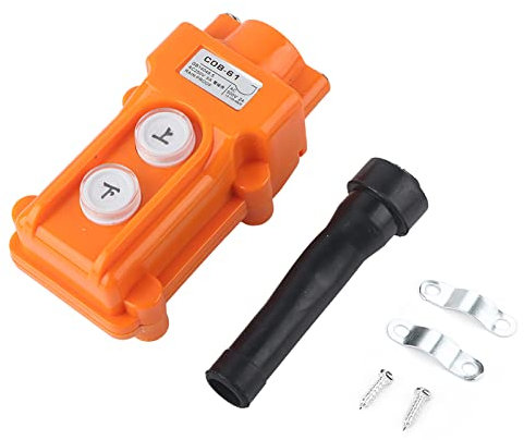 Interruptor de botón de la grúa de elevación con interruptor de control de la grúa interruptor de botón de elevación colgante del controlador de lluvia de elevación