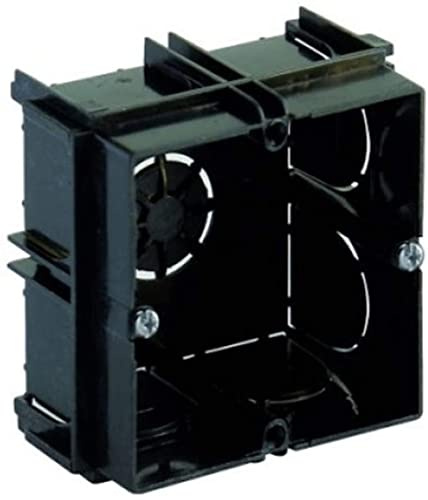 (Pack 10 unidades) Cajas de empotrar electricidad pared | Cubillo enlazable para empotrar | Cajas electricas empotrar | 65X65X40 | Cubillo universal