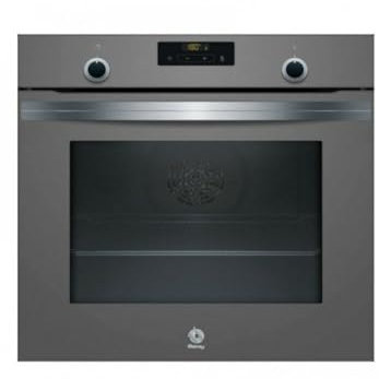 Balay - Horno con función vapor, 60 cm, Función AutoChef, Pirólisis, Aqualisis, Gris Antracita, 3HA5748A2.