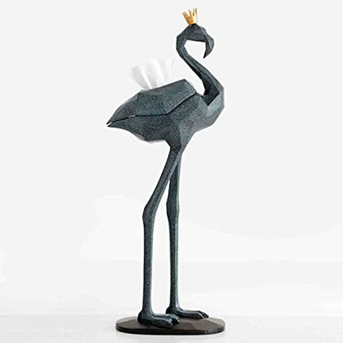 Einfache Moderne Flamingo-Taschentuchbox für Toiletten, Restaurants, Hotels, Wohnzimmer und Restaurants, Taschentuchhalter, Ornamente, Taschentuchbox-Abdeckung, Halterung, Wohnzimmer, Schlafzimmer,