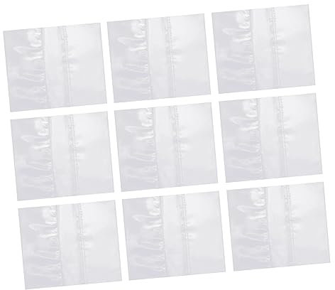 EXCEART 500stücke Pvc Heat Shrink Bags Schrumpffolie Für Flaschenverschlüsse Transparent Hitzeversiegelbar Anpassbar Für Kleine Flaschen Vials Und Glasbehälter
