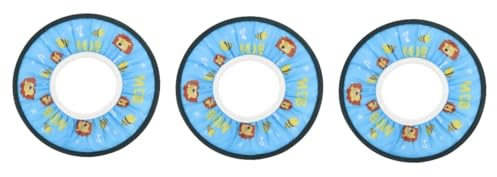 Abaodam 3 Stk Shampoo-Kappe Bademütze für Kinder Baby-Duschmütze baby Kindershampoo Baby- -Hut Duschhut für Kleinkinder Handlich Brille Helm Sonnenblende reisen Duschhaube Plane