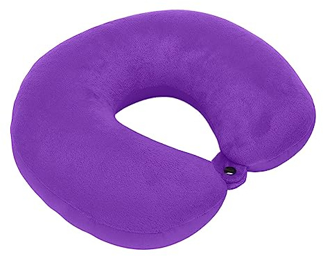 SDGR Travel Pillow - Neck Pillow Memory Foam Head Support Cushion for Airplane Camping Flight Car Office Travel Essentials Accessories