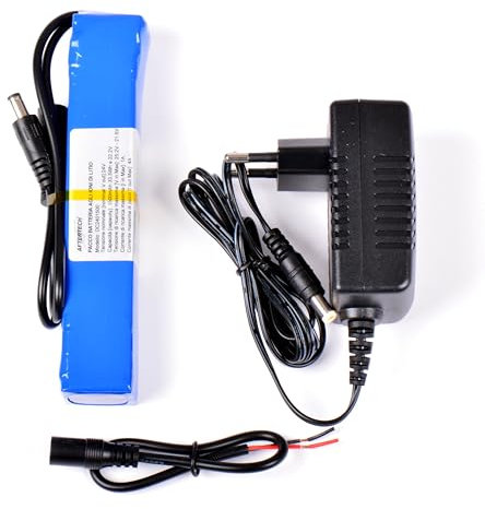 AFTERTECH PACCO BATTERIA PILA 24V 1500mAh 1,5Ah RICARICABILE AL LITIO 139x27x24mm 6s1p 25,2v E1B4