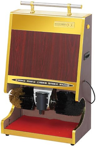 BINSKJ Automatic Shoe Polisher, Electric Household Shoe Shine Machine With Smart Touch Screen, Automatic Induction and 5s Quick Wipe, Low Noise for Hotel, Office