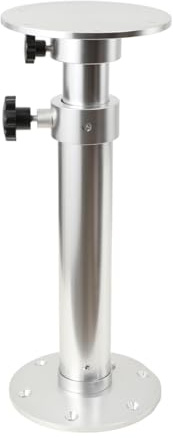 ECUTEE Table Leg Telescopic Support Metal Legs 445-690mm Height Adjustable Rv Table Base, Removable Aluminum Alloy Pedestal Table Leg Kit for RVs Caravans Boats Motorhomes Yachts Families Campervan