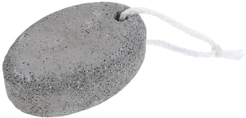 Healifty Natürlicher Bimsstein Für Füße Und Hände Ergonomisches Pediküre-werkzeug Zur Sanften Hornhautentfernung Und Pflege Aus Natürlichem -pumice Schwarz Für Zuhause