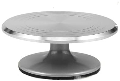 IZHAOGJING Tornio per Ceramica, Tornio per Argilla Ruota for Ceramica da 10 Pollici Resistente Giradischi scultore in Metallo Fuso con Cuscinetti a Sfera Antiscivolo