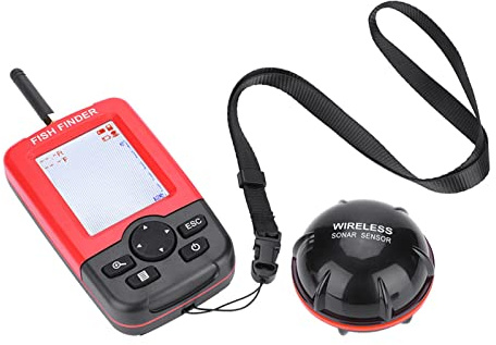 Cryfokt Fischfinder Drahtloser Sonarsensor Fischfinder Echolot für See- und Meeresangeln