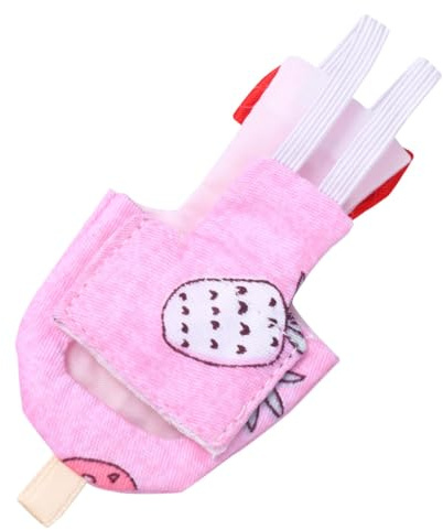 KAILIKETIY Pañal Adecuado y Cómodo Fácil Vaquero para Rosa Pájaros Lazo Complemento de Poner como Divertido y Elegante Color Aleatorio Gansos para Aves