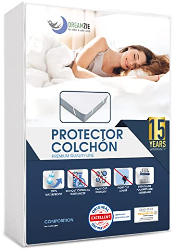 Dreamzie - Protege Matelas 140x190 - Alèse imperméable - Coton
