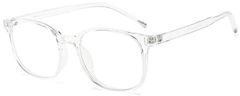 LNTICB Lunettes Anti Lumière Bleue Lunette Gaming d'Ordinateur Monture TR90 Ultra Légère Lunette Repos Verres Transparent Anti Fatigue Filtre UV400 Anti-rayonnement Stylé pour Homme Femme Écran