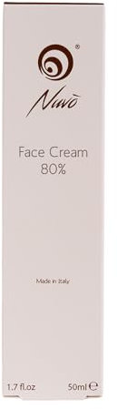 Nuvo' - Schneckenschleim Gesichtscreme 80% angereichert mit konzentriertem Hexapeptid 3% (straffende Wirkung) & Retinol, ideal für fettige Haut erweiterte Poren Anti-Falten, 100% Made in Italy 50ml