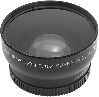 Objectif grand angle HD/macro, accessoires d'objectif d'appareil photo pour appareil photo reflex numérique 52 mm